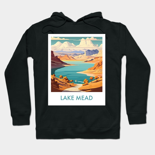 LAKE MEAD Hoodie by MarkedArtPrints